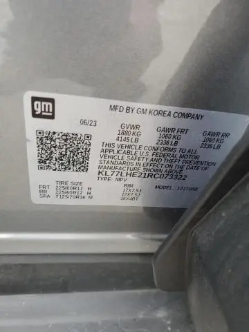 2024 CHEVROLET TRAX 1LT