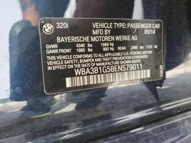 2014 BMW 320 I