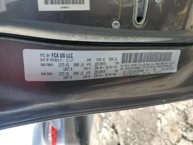 2018 JEEP CHEROKEE OVERLAND  