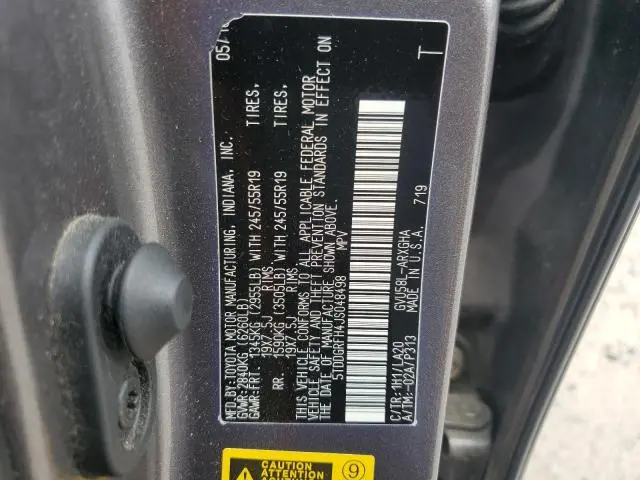 2018 TOYOTA HIGHLANDER HYBRID LIMITED  