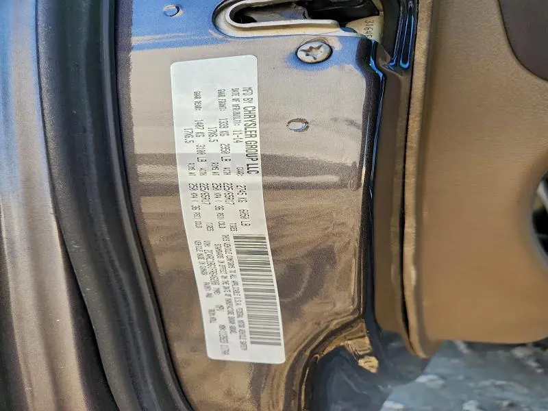 2015 CHRYSLER TOWN & COUNTRY TOURING  