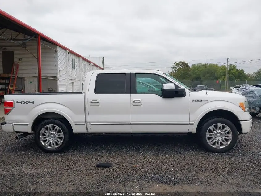 2011 FORD F-150 PLATINUM