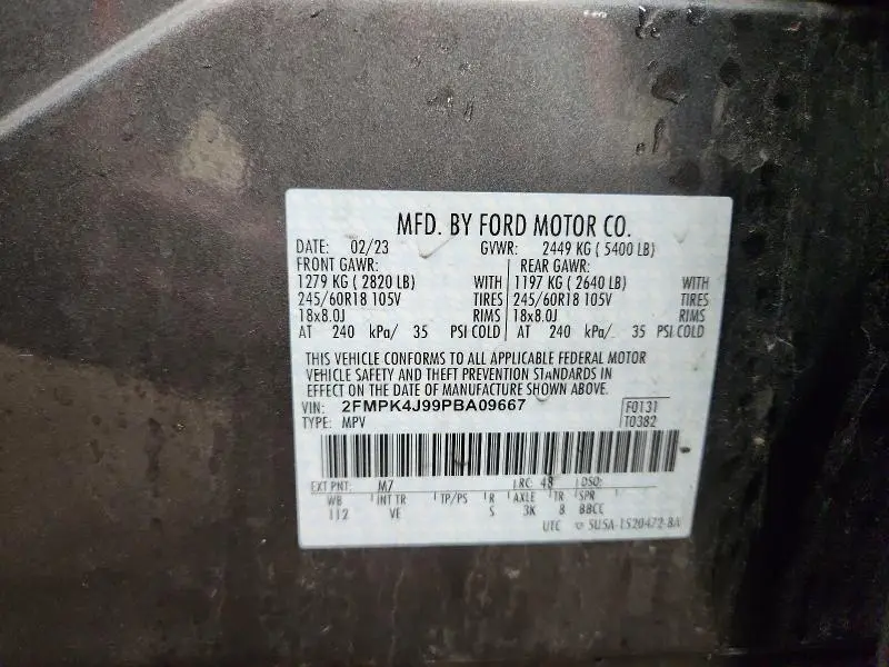 2023 FORD EDGE SEL  
