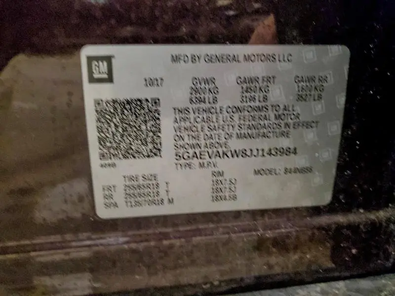 2018 BUICK ENCLAVE ESSENCE  