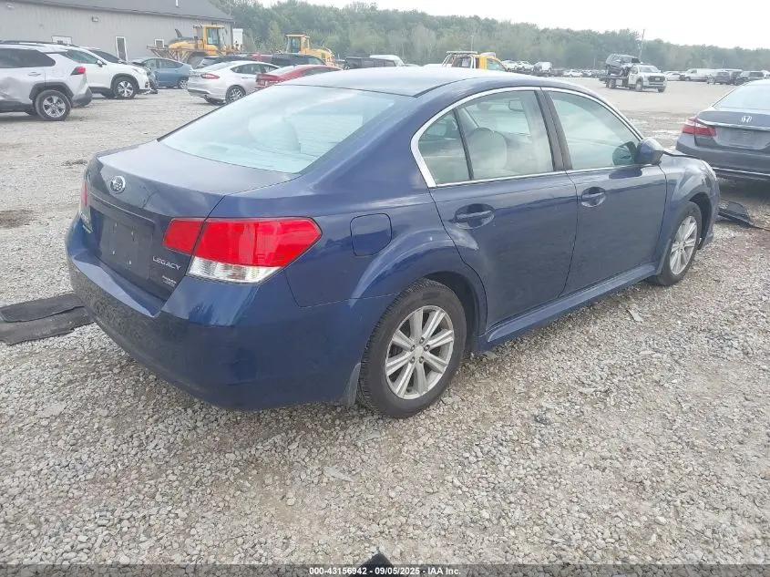 2011 SUBARU LEGACY 2.5I PREMIUM