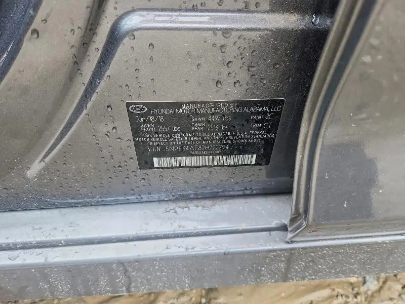 2018 HYUNDAI SONATA SEL+  