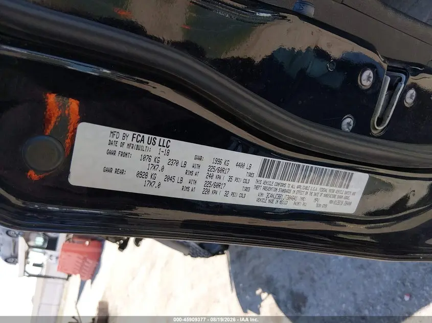 2018 JEEP COMPASS LATITUDE FWD