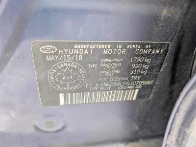 2018 HYUNDAI ELANTRA SEL  