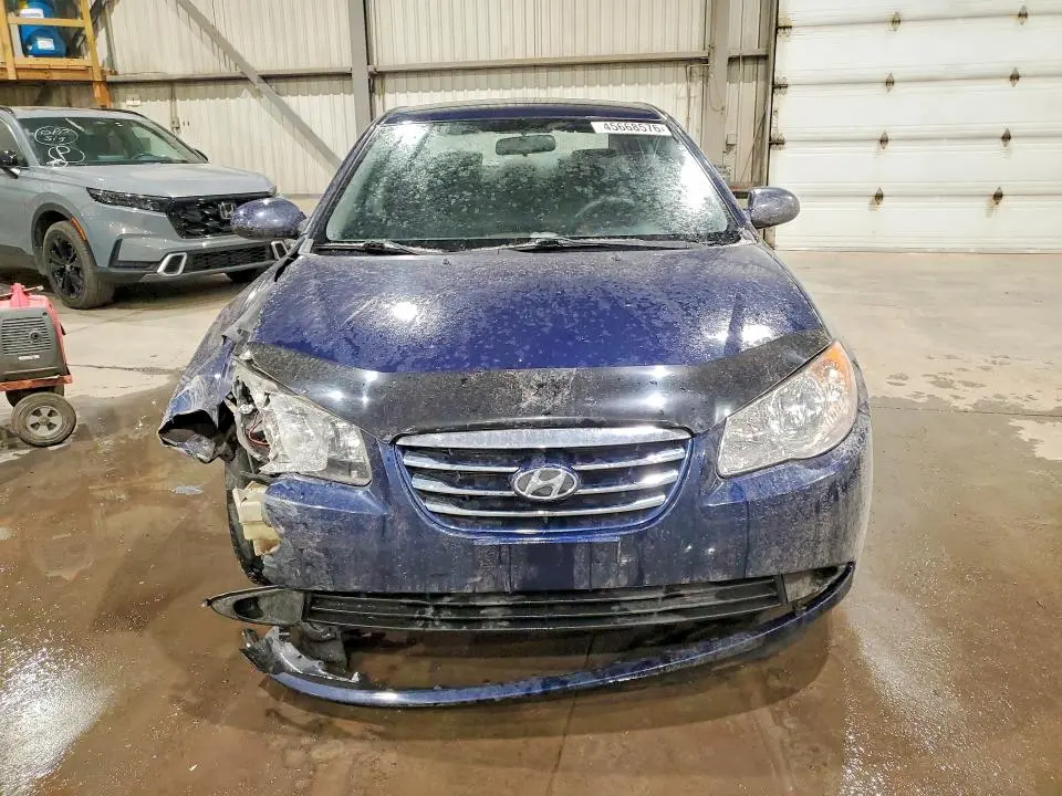 2010 HYUNDAI ELANTRA BLUE  