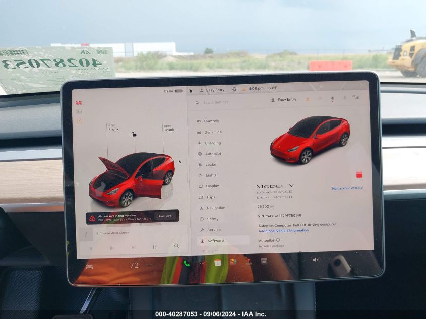 2023 TESLA MODEL Y  