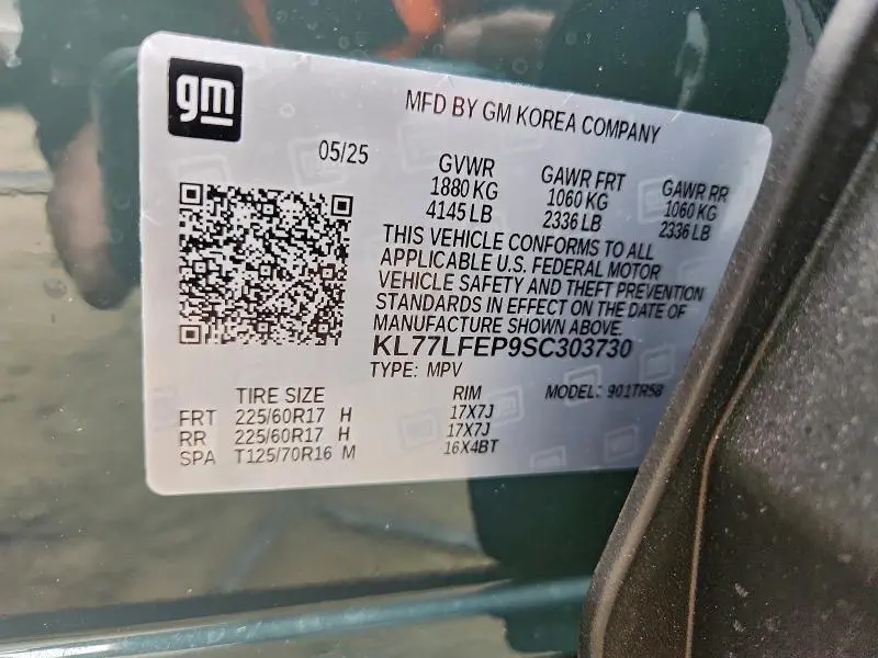 2025 CHEVROLET TRAX LS  