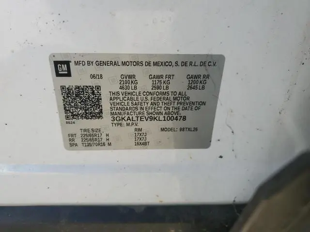 2019 GMC TERRAIN SLE  