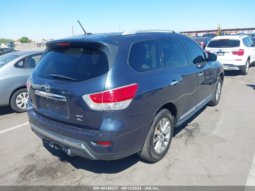 2016 NISSAN PATHFINDER SL