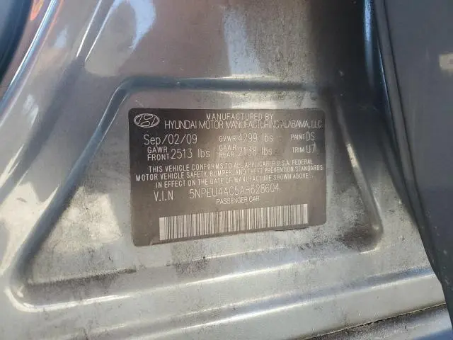 2010 HYUNDAI SONATA SE  