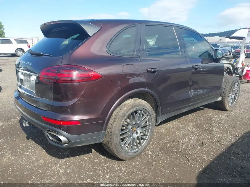 2018 PORSCHE CAYENNE PLATINUM EDITION