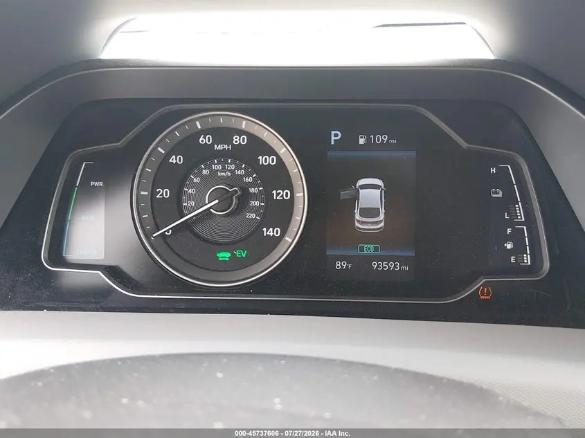 2020 HYUNDAI IONIQ HYBRID BLUE