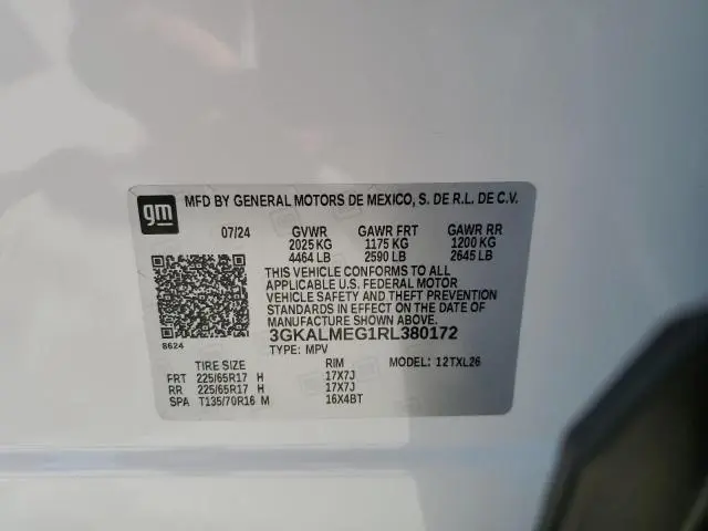 2024 GMC TERRAIN SLE  