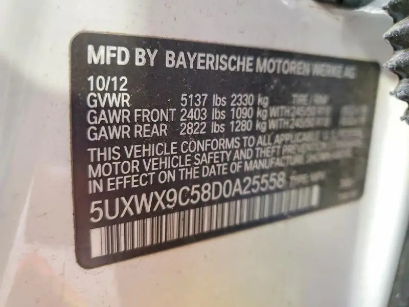 2013 BMW X3 XDRIVE28I  