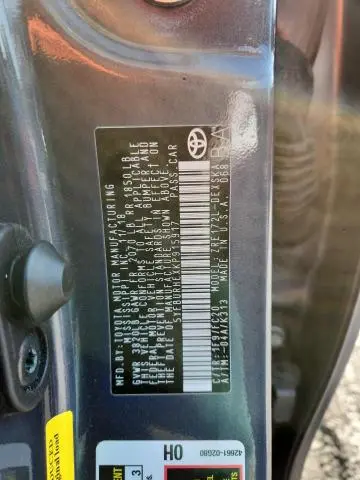 2019 TOYOTA COROLLA L