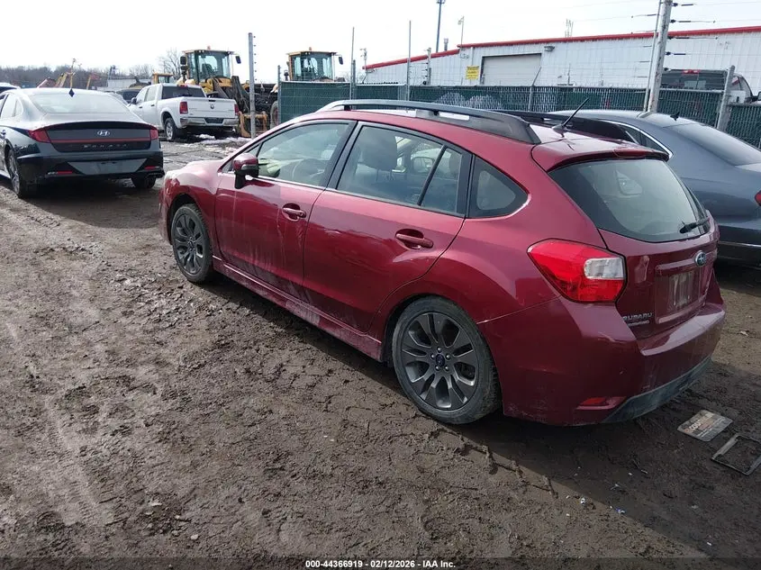 2015 SUBARU IMPREZA 2.0I SPORT PREMIUM