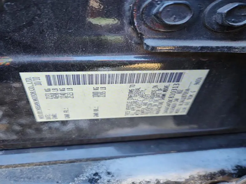 2011 NISSAN MAXIMA S  