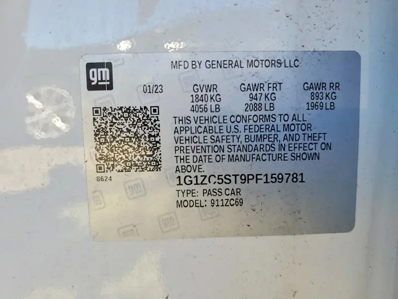 2023 CHEVROLET MALIBU LS  