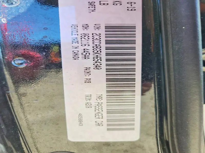 2019 CHRYSLER 300 S  