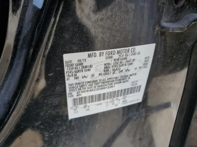 2013 FORD EDGE LIMITED  