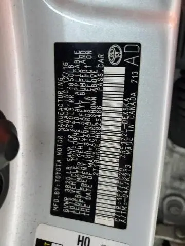 2017 TOYOTA COROLLA L  