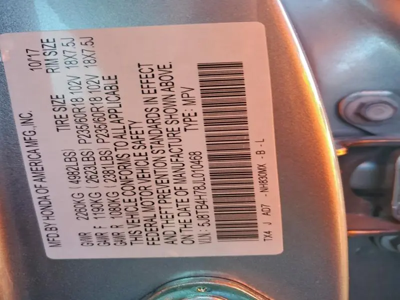 2018 ACURA RDX ADVANCE  