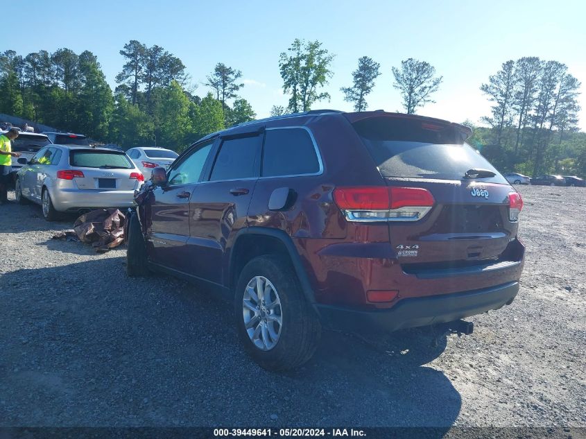 2016 JEEP GRAND CHEROKEE LAREDO