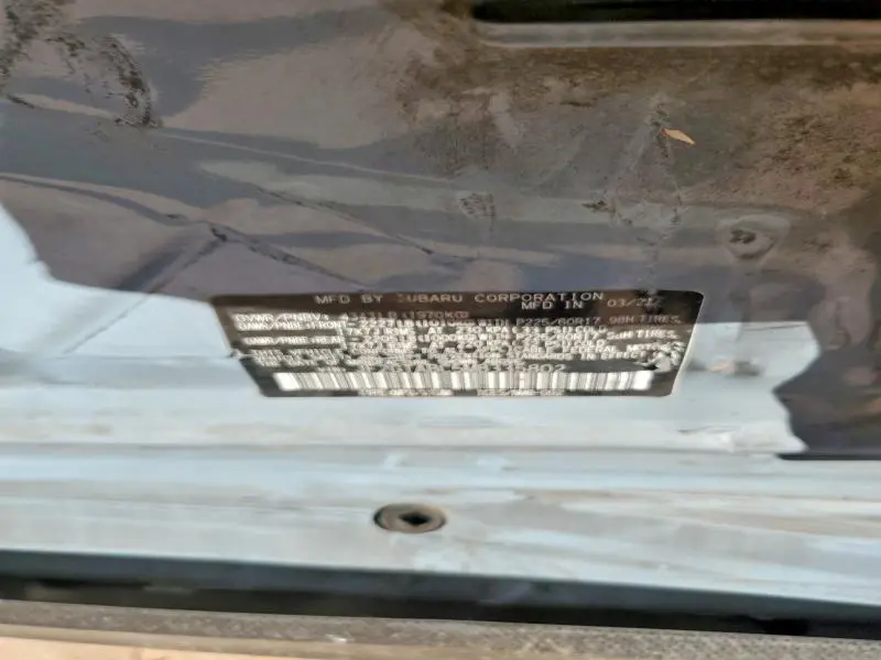 2021 SUBARU CROSSTREK   