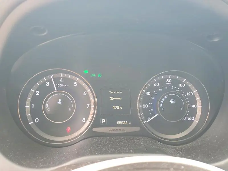 2016 HYUNDAI AZERA   
