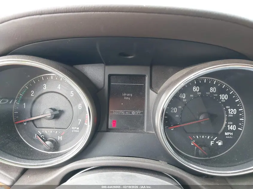 2011 JEEP GRAND CHEROKEE OVERLAND