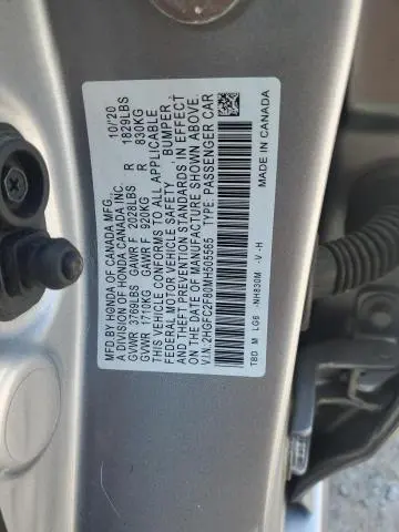 2021 HONDA CIVIC SPORT  
