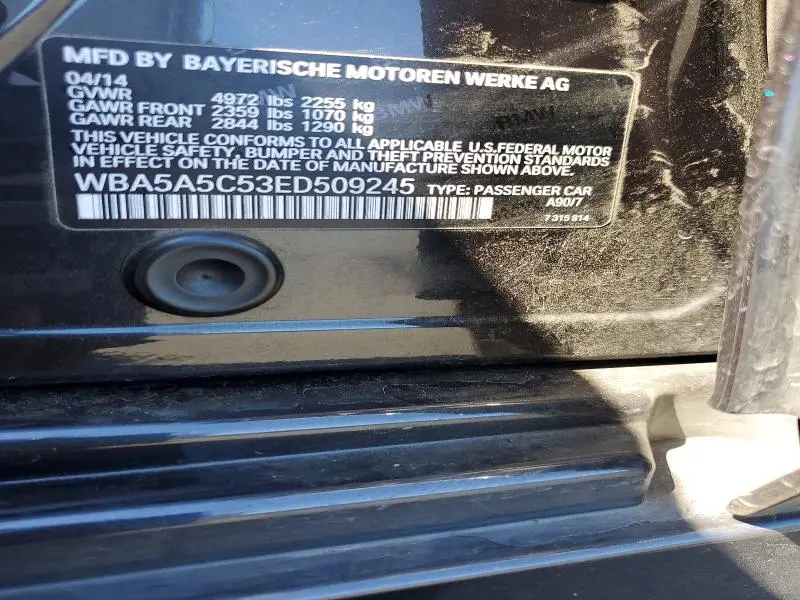 2014 BMW 528 I  