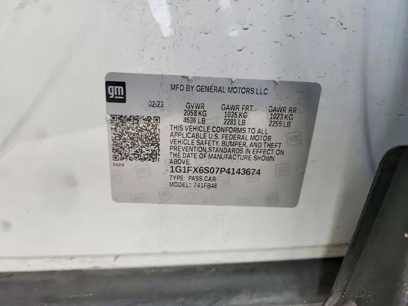 2023 CHEVROLET BOLT EV 2LT  