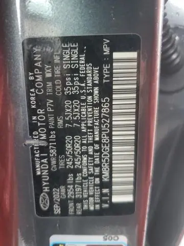 2023 HYUNDAI PALISADE LIMITED  