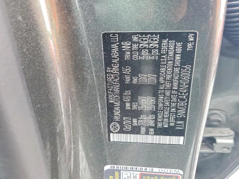 2022 HYUN TUCSON SEL