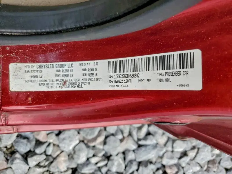 2011 CHRYSLER 200 TOURING  