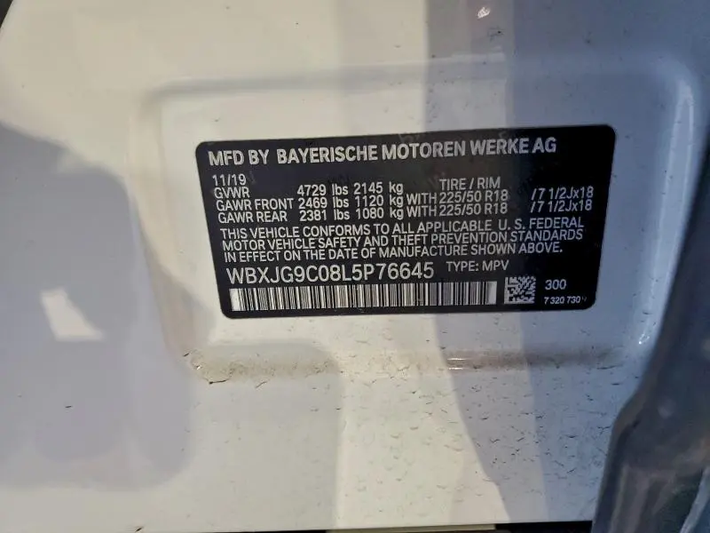 2020 BMW X1 XDRIVE28I  