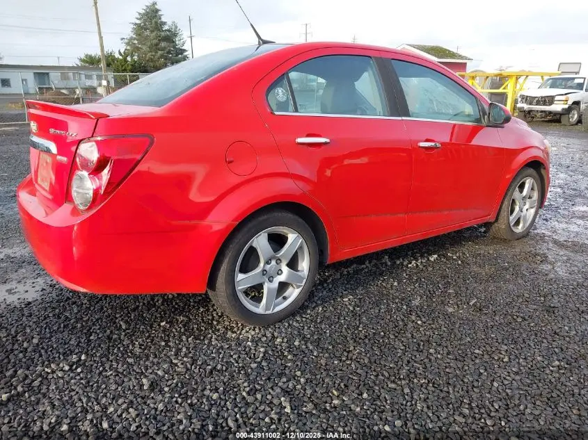 2013 CHEVROLET SONIC LTZ AUTO