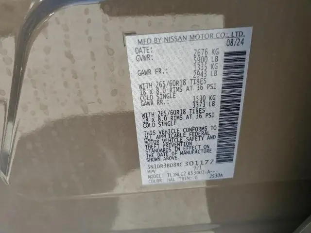 2024 NISSAN PATHFINDER ROCK CREEK  