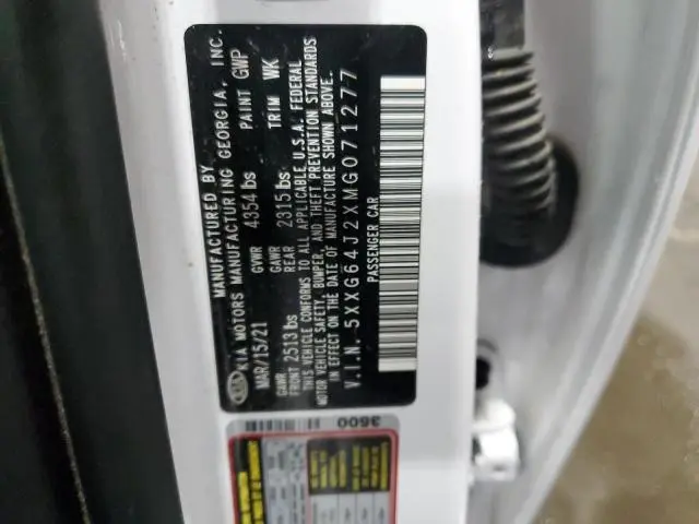 2021 KIA K5 GT LINE  