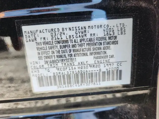 2024 NISSAN SENTRA SV  