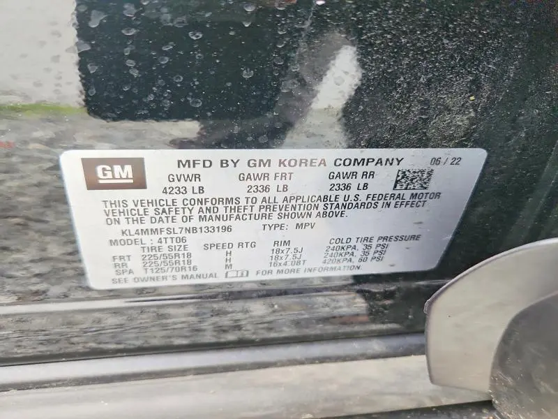 2022 BUICK ENCORE GX ESSENCE  