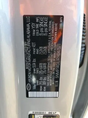 2024 HYUNDAI SANTA FE SE  