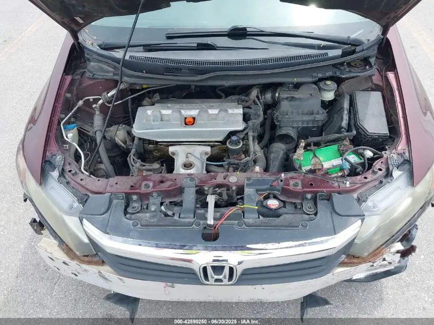 2012 HONDA CIVIC LX