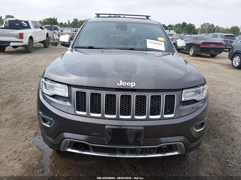 2014 JEEP GRAND CHEROKEE OVERLAND