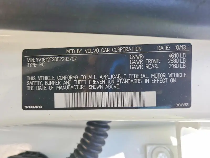 2014 VOLVO S60 T5  